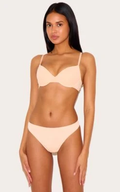 Prettylittlething Light Nude Underwired T-Shirt Bra