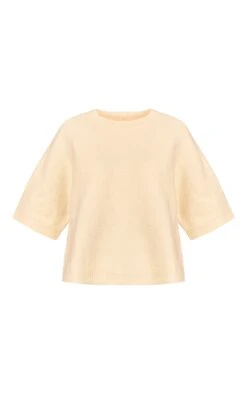 Prettylittlething Lemon Soft Knit T-shirt -FRAME Clothing Shop 009480f9717f1e8329a67d88b55008edda308873 CNN8190 5 lemon soft knit t shirt