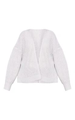 Prettylittlething Grey Chunky Knit Slouchy Cardigan -FRAME Clothing Shop 00e3500ef86a97054235a9c2ba6383312ec01454 cmk2924 5
