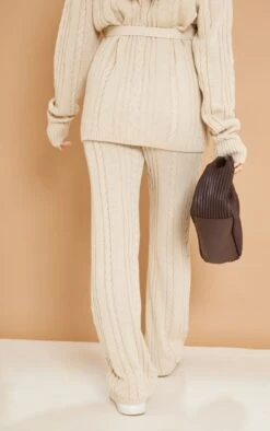 Prettylittlething Maternity Oatmeal Cable Knit Wide Leg Flare -FRAME Clothing Shop 04f2f4e39892b546b54496f15910343f9e12e27c CNA9480 3 maternity oatmeal cable knit wide leg flare