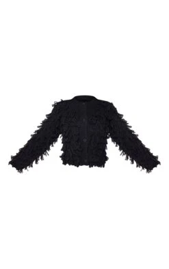 Prettylittlething Black Loop Knit Crew Neck Button Up Cardigan 9 Prettylittlething Black Loop Knit Crew Neck Button Up Cardigan -FRAME Clothing Shop 07ea20c5e8da921fc9fcc4279ef45498d8ffb5bf cnj6275 5