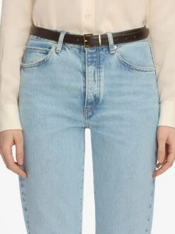 The Vertical -- Johanna -FRAME Clothing Shop 1005210 JOHA WF25WSH019 CREA 5053 jeans front detail image