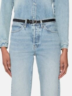 The Vertical Crop -- Scheme 8 The Vertical Crop -- Scheme -FRAME Clothing Shop 1010210 SCEM 02700 jeans front detail image