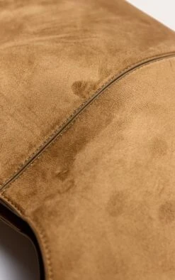 PrettyLittleThing Tan Faux Suede Circle Handle Shoulder Bag – Chic Minimalist Day Purse -FRAME Clothing Shop 1b6010a2e78302de9a400323b2c34ddaf6e8cec7 CNM0698 5 tan faux suede circle handle shoulder bag