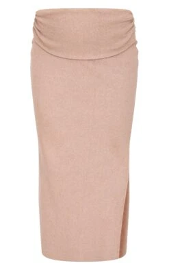 Prettylittlething Maternity Taupe Brushed Rib Ruched Detail Foldover Maxi Skirt 9 Prettylittlething Maternity Taupe Brushed Rib Ruched Detail Foldover Maxi Skirt -FRAME Clothing Shop 1e83e44ce3ef563af00335347813d8a04c5cd03c cnk5703 5