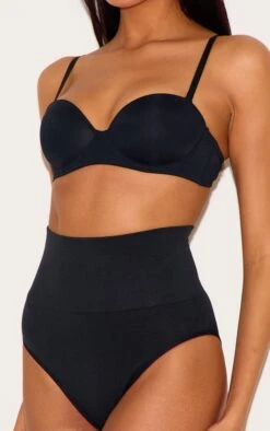 Prettylittlething Black Shapewear High Waist Control Brief -FRAME Clothing Shop 1ed6f7fee983d3e03f75802b5f717959b9c5c920 CMT0560 4 black shapewear high waist control brief
