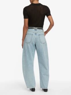 The Bubble -- Outlaw -FRAME Clothing Shop 2000210 OTLW WE25KSW017 BLK 2217 jeans back image