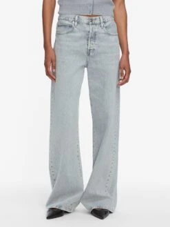 The Loose -- Air -FRAME Clothing Shop 2002562 AIR WF25KSW015 GYBL 3420 jeans front image