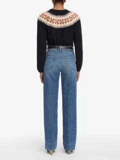 The Streamline -- Swan 12 The Streamline -- Swan -FRAME Clothing Shop 2003105 SWAN WF25KSW040 NAVY 8350 jeans back image