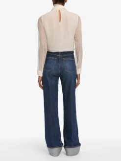The Cuffed Wide -- Spencer -FRAME Clothing Shop 2021210 SPCR B 6190 jeans back image