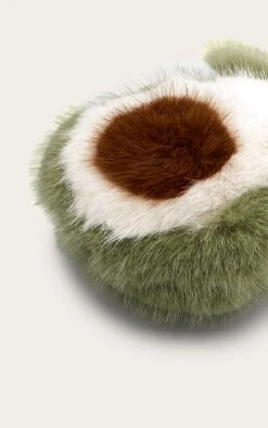 Prettylittlething Fluffy Green Avocado Keyring -FRAME Clothing Shop 29b69b1b60fa2068a30f81f31ab959a9dc5c828c CNN7460 4 fluffy green avocado keyring