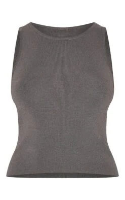 Prettylittlething Charcoal Fine KnitRacer Neck Top 9 Prettylittlething Charcoal Fine KnitRacer Neck Top -FRAME Clothing Shop 29fd9a2d346e9538fe833d8f0fe4b1fa7177363a CNL6075 5 charcoal fine knit racer neck top