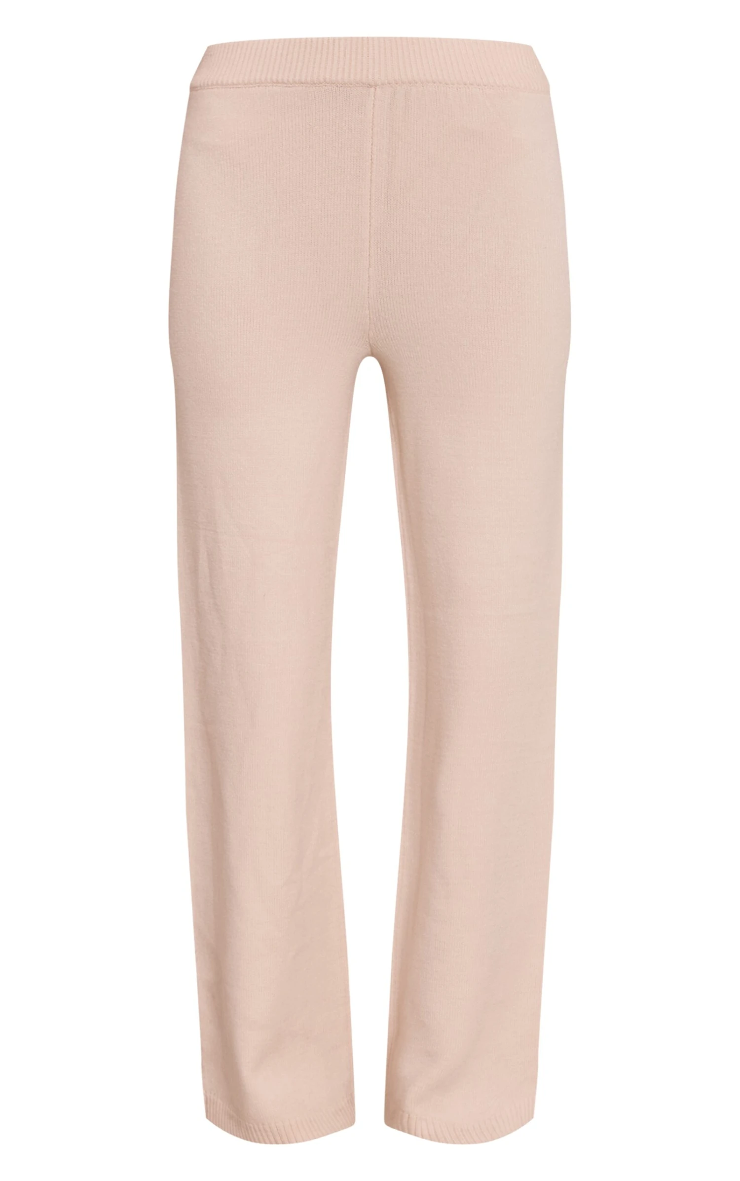 Prettylittlething Cream Wide Leg Knit Pant 5 Prettylittlething Cream Wide Leg Knit Pant - Image 5