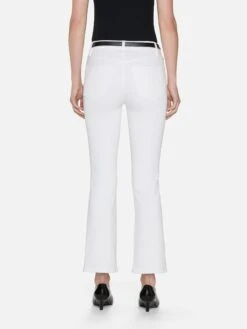 The Reboot Crop -- White -FRAME Clothing Shop 3001238 WHT 1371 jeans back image