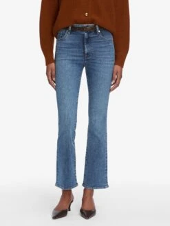 The Reboot Crop -- Lover -FRAME Clothing Shop 3001814 LOVR WF25KSW041 RUST 8106 jeans front image primary image override