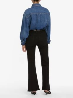 The Pixie Icon -- Black -FRAME Clothing Shop 3002P498 BLK 11826 jeans back image