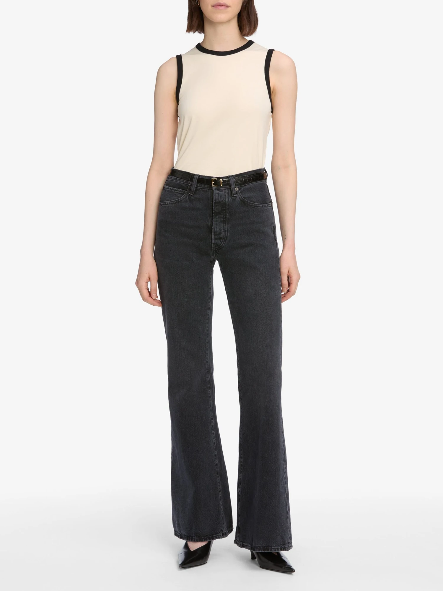 The Ringer Tank -- Cream 2 The Ringer Tank -- Cream - Image 2