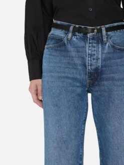 The Lax -- Westbury Raw Fray 11 The Lax -- Westbury Raw Fray -FRAME Clothing Shop 3003RF210 WBRF 1175 jeans front detail image