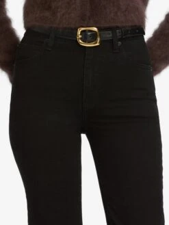 The Arrow -- Black -FRAME Clothing Shop 3004893 BLK WF25KSW046 CFFE WF25ABT008 ELK 8215 jeans front detail image