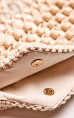 PrettyLittleThing Cream Beaded Weave Artisanal Clutch Bag - Large Evening Envelope Bag 9 PrettyLittleThing Cream Beaded Weave Artisanal Clutch Bag - Large Evening Envelope Bag -FRAME Clothing Shop 31e801a3d09740e40af45863c432e568eee13645 CNN3087 5 cream beaded weave clutch bag