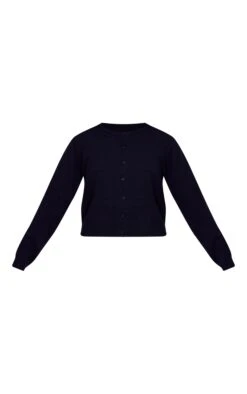 Prettylittlething Navy Round Neck Knit Cardigan -FRAME Clothing Shop 3a73053f596aaaee5cc655cf45eac7ebdaa93fd8 CNN6364 5 navy round neck knit cardigan