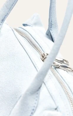 PrettyLittleThing Powder Blue Faux Suede Structured Bowler Shoulder Bag 8 PrettyLittleThing Powder Blue Faux Suede Structured Bowler Shoulder Bag -FRAME Clothing Shop 3a74551d3db46dde21bc44908517690482b2800e CNN2835 4 powder blue faux suede bowler shoulder bag