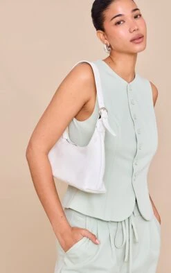 PrettyLittleThing Off White PU Elongated Curved Shoulder Bag – Minimalist Faux Leather Handbag -FRAME Clothing Shop 3b62738df1415ca858fb1187026847e5b8ae3153 CNM3901 5 cream pu elongated curved shoulder bag