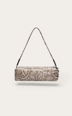 PrettyLittleThing Snake Print PU Silver Hardware Shoulder Bag – Elongated Faux Leather Baguette -FRAME Clothing Shop 3bddb24b3a428b38eb7f8a061dcc669e3526dc38 CNO3423 4 snake print pu silver hardware shoulder bag
