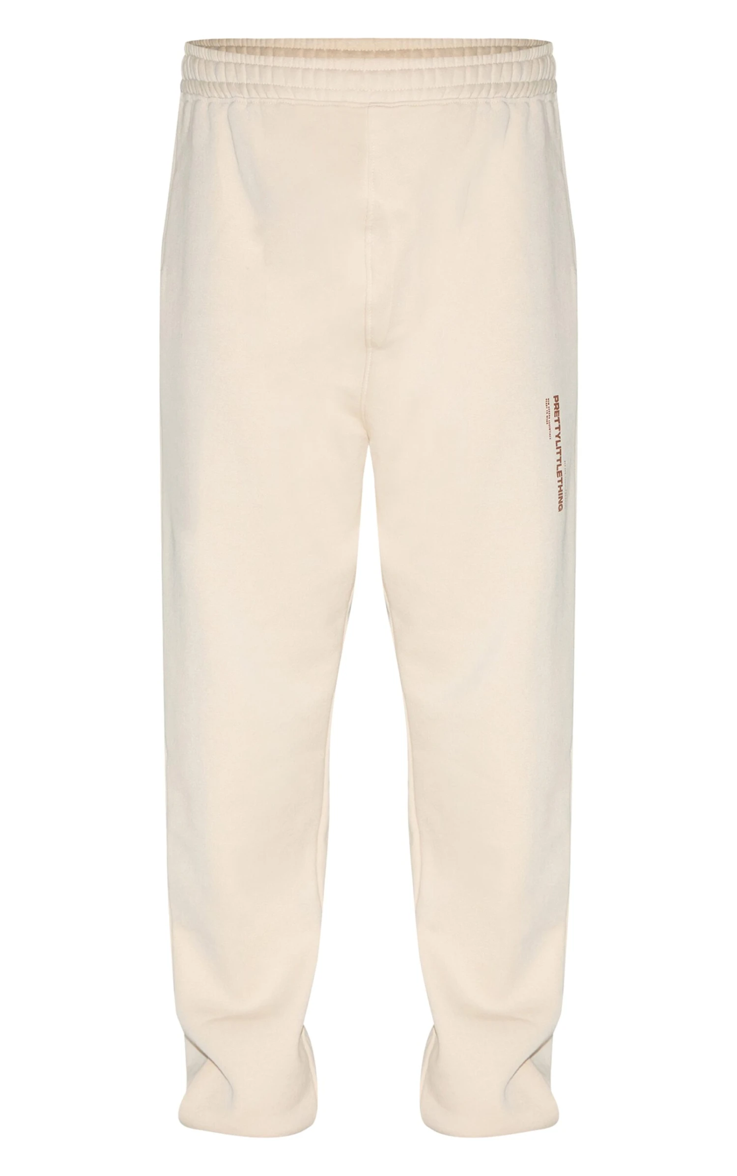 PrettyLittleThing Maternity Stone Logo Cuffed Sweatpants - Premium Fleece Athleisure Joggers 5 PrettyLittleThing Maternity Stone Logo Cuffed Sweatpants - Premium Fleece Athleisure Joggers - Image 5