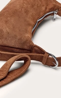 PrettyLittleThing Tan Faux Suede Rectangular Adjustable Shoulder Bag -FRAME Clothing Shop 3d45d2e85eb07e6eb242891fef4fdfa855a5f336 CNO3434 5 tan suede adjustable shoulder bag