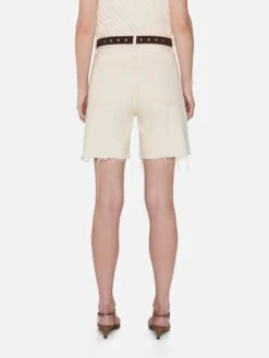 The Timeless Short -- Milkshake -FRAME Clothing Shop 4002RF728 MLKS 1699 shorts back image