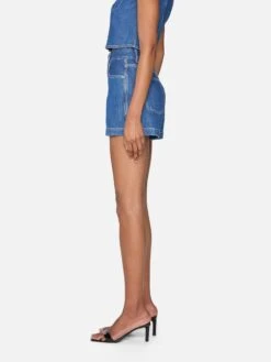 The Charm Short -- Graphic 11 The Charm Short -- Graphic -FRAME Clothing Shop 4009475 GRPH 03018 shorts side angle image