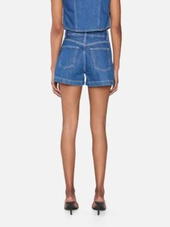 The Charm Short -- Graphic 12 The Charm Short -- Graphic -FRAME Clothing Shop 4009475 GRPH 03028 shorts back image