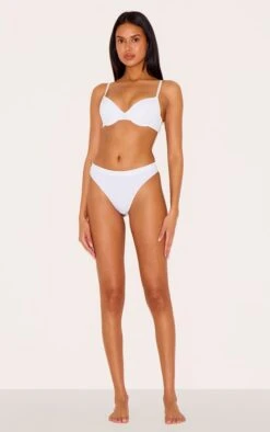 Prettylittlething White Underwired T-shirt Bra -FRAME Clothing Shop 433aef07d27a6aa3e79f2a7883e128bcf75b837c CNL6123 3 white underwired t shirt bra