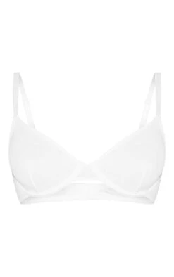 Prettylittlething White Non Cupped Underwired Bra -FRAME Clothing Shop 4e1795c0f78305b68e6e24228e6b1c091df91463 CNL6104 5 white non cupped underwired bra