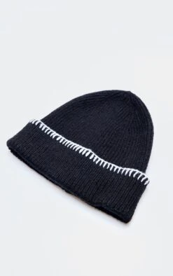 Prettylittlething Black Stitch Detail Rib Beanie 5 Prettylittlething Black Stitch Detail Rib Beanie -FRAME Clothing Shop 4e59a48f8af2062604467a1c7629ab66c2d0fb58 cnk0917 3