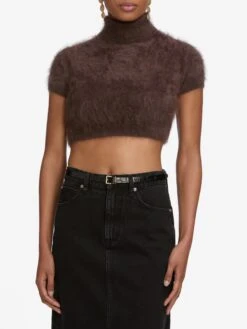 The Teddy Turtleneck -- Coffee -FRAME Clothing Shop 5005659 SUTR WF25KSW008 CFFE 7368 sweater front image