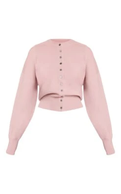 Prettylittlething Pink Compact Knit Cardigan -FRAME Clothing Shop 582ec413c32f217248dda6704a55b982dbab1109 CNN7197 5 pink compact knit cardigan