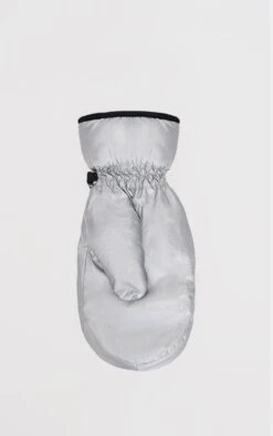 Prettylittlething Silver Nylon Quilted Fleece Lined Mittens -FRAME Clothing Shop 5a961d280a1c9da4a343922530aa6590f2b07308 cnj9587 3