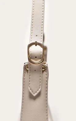 PrettyLittleThing Cream Curved PU Shoulder Bag – Mixed Chain Strap Crescent Handbag -FRAME Clothing Shop 5b1b4f42130976efcd94562812269842ea4d9cd4 CMS9383 4 cream curved pu shoulder bag