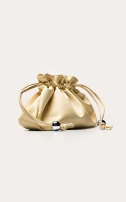 Butter Yellow Ruched Pouch Clutch Bag – Beaded Detail Patent PU Occasion Bag -FRAME Clothing Shop 68de9b391cb7e3a5bb94b3d5c7c67473d95da38c CNO0737 3 butter yellow bead ruched pouch clutch bag