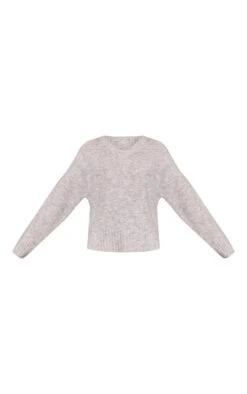 Light Grey V Neck Rib Detail Sweater – Relaxed Fit V-Neck Knitwear -FRAME Clothing Shop 6c5ec140470e4cd268123bfc1f135ca2d3b78b24 CNN9687 5 light grey v neck rib detail jumper