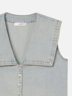 The Yacht Top -- Attention 6 The Yacht Top -- Attention -FRAME Clothing Shop 7018316 ATTN det top front detail packshot image