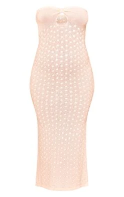 Prettylittlething Maternity White Open Knit Bandeau Midaxi Dress -FRAME Clothing Shop 71d10324254c60d94efbcd6eec4a1a4c1ddb7c00 cni0984 5