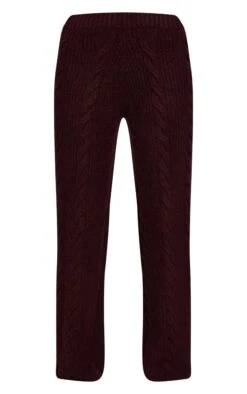 Chocolate Plum Cable Knit Pants -FRAME Clothing Shop 73ba6817f5191aeba7048ad47a01e9b208ce7cb1 CNN9454 5 chocolate plum cable knit trousers