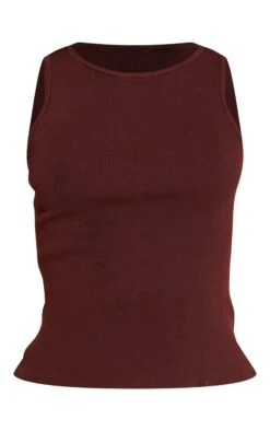 Prettylittlething Chocolate Ribbed Fine Knit – Racer Neck Sleeveless Vest Top 9 Prettylittlething Chocolate Ribbed Fine Knit – Racer Neck Sleeveless Vest Top -FRAME Clothing Shop 75652491e96a70c8a572e23e1afc024dfa66b81d CNL6074 5 chocolate fine knit racer neck top