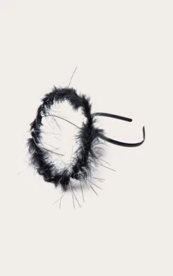 Black Feather Halo 5 Black Feather Halo -FRAME Clothing Shop 7adecbda72b18d8548f81c1247e56acbeb9860b6 CLR7072 3 black feather halo