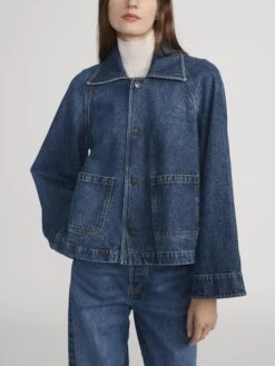 The Swing Jacket -- Hex 9 The Swing Jacket -- Hex -FRAME Clothing Shop 8008105 HEX 3384 jacket front image