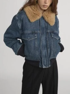 The Shearling Aviator -- Motion -FRAME Clothing Shop 8021105 MTIN 2799 jacket front image