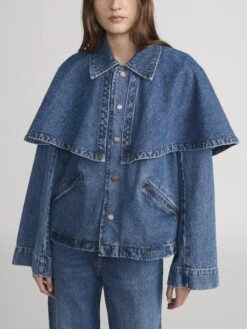 The Cape Jacket -- Figure 9 The Cape Jacket -- Figure -FRAME Clothing Shop 8022105 FIGR 2530 jacket front image